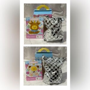 Miniso Winnie The Pooh Plush Vinyl pendants Confirmed Figure New - Roo and Shee